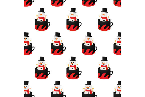 Cartoon Snowman Inside Cup Pattern: A Working Designer Review