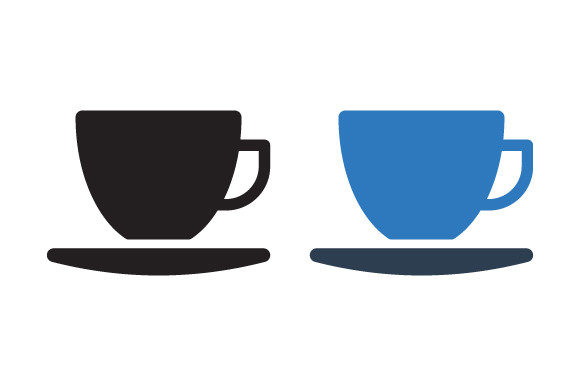 Coffee Cup Icon – Tea Cup Icon Graphics for Branding