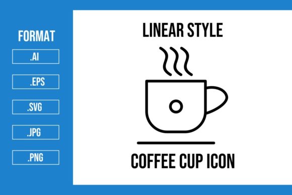 Coffee Cup Icons & Graphics for Crafters