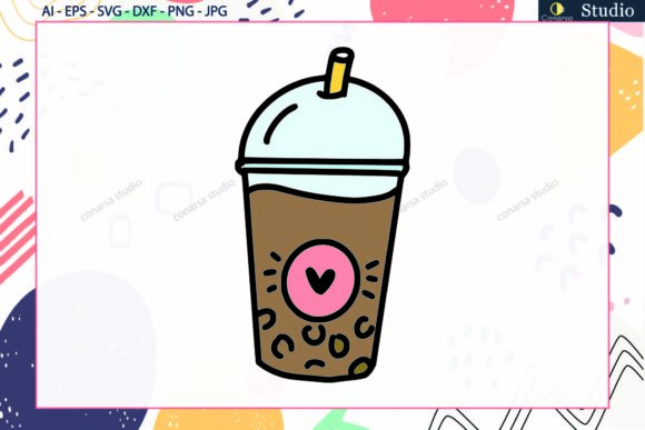 Cup Cubble Chocolate Icon Hearts Svg: A Versatile Graphic for Handmade Styles