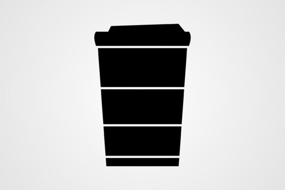 Cup of Coffee Glyph Icon: Graphics & Icons Review