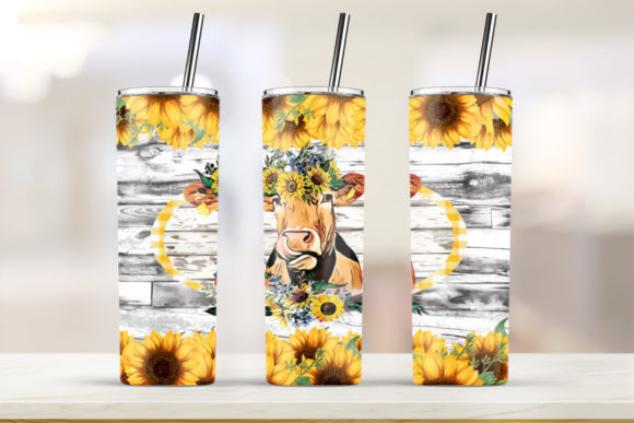 Flower Cow 20oz Skinny Tumbler: A Designer’s Embroidery Review