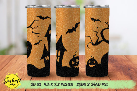 Halloween Tumbler Designs 20oz Graphics & Print Templates