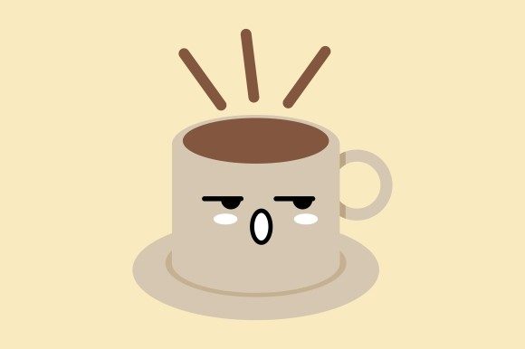 Kawaii a Cup of Coffee: Cute Graphics for Crafts