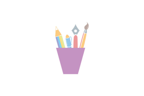 Stationery in the Cup Icon: A Graphics & Icons Review
